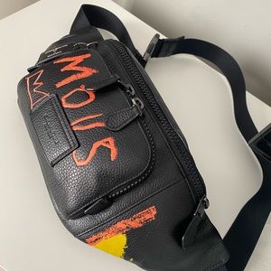 Coach X Jean Michel Basquiat Track Belt Bag